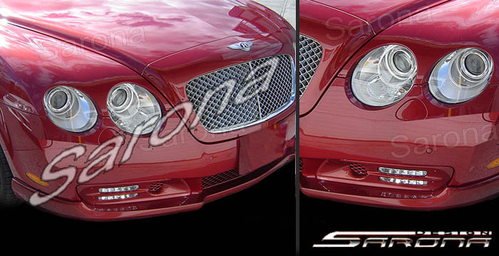 Custom Bentley GT Fog Lights  Coupe (2003 - 2009) - $850.00 (Manufacturer Sarona, Part #BT-004-FL)